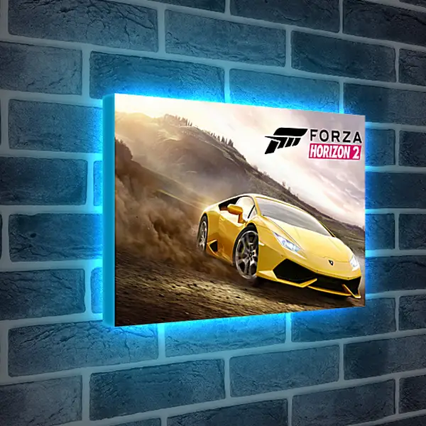 Лайтбокс световая панель - Forza Horizon 2
