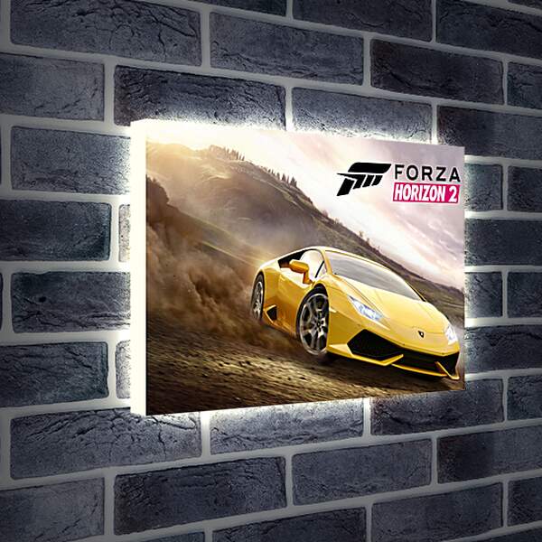 Лайтбокс световая панель - Forza Horizon 2
