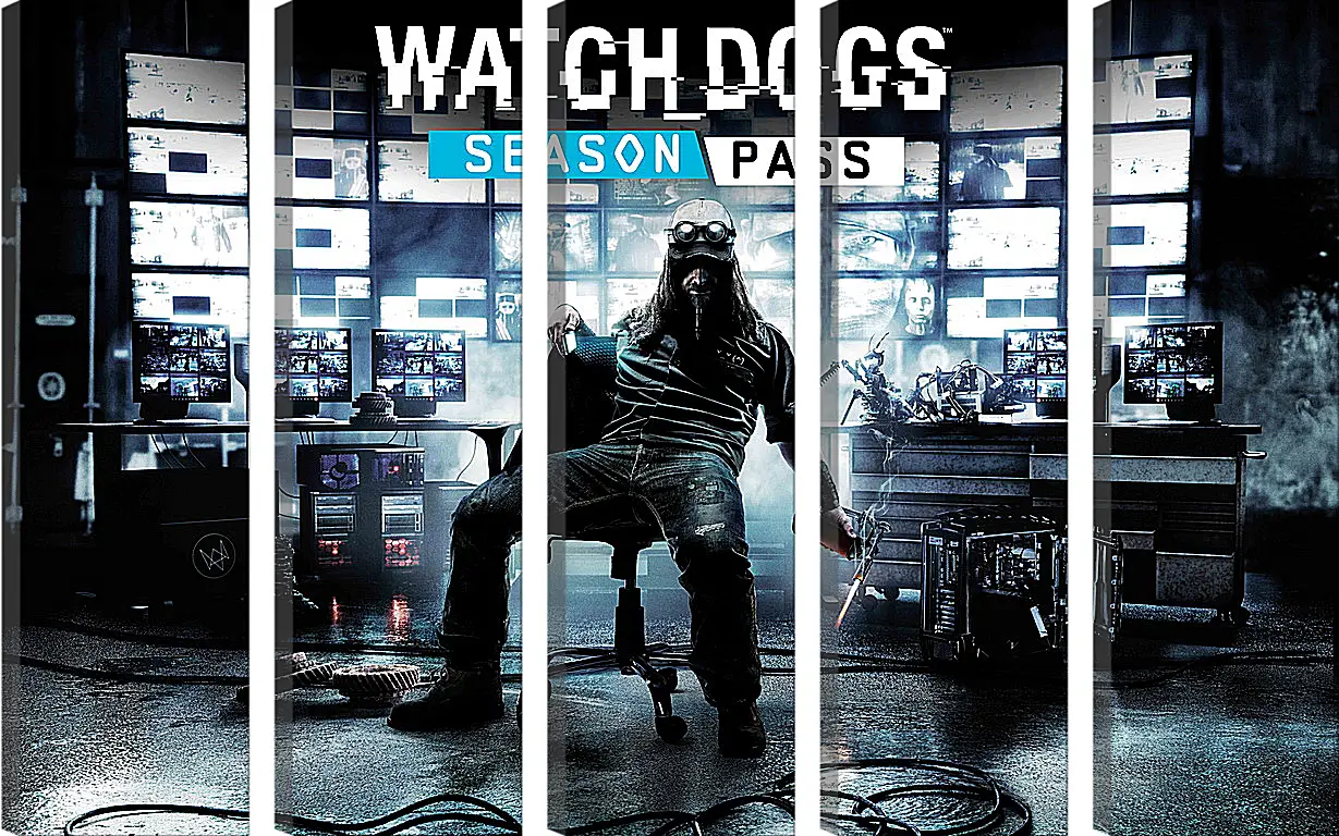 Модульная картина - Watch Dogs