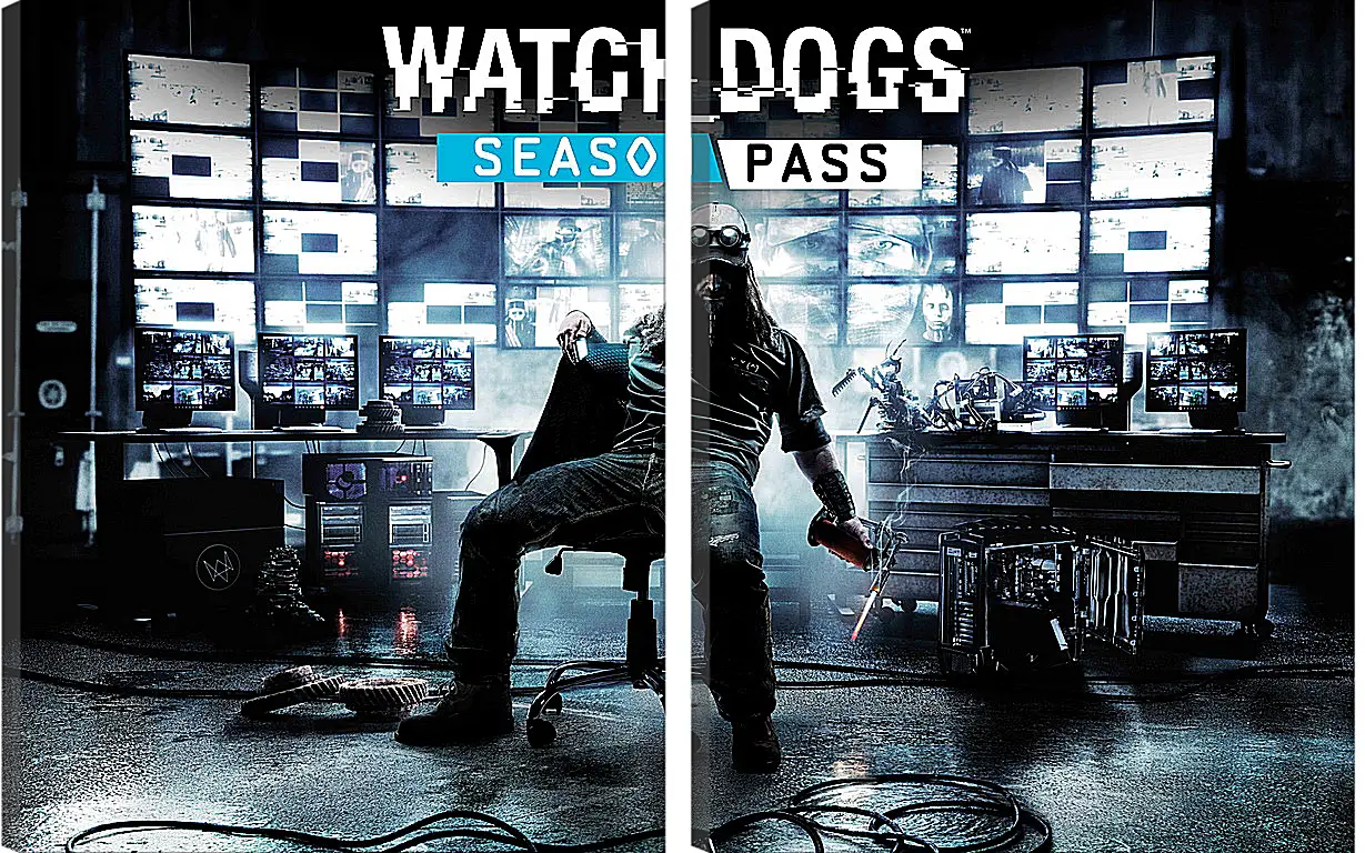 Модульная картина - Watch Dogs