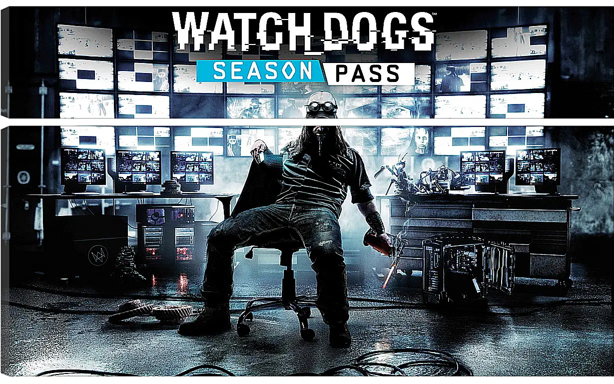 Модульная картина - Watch Dogs