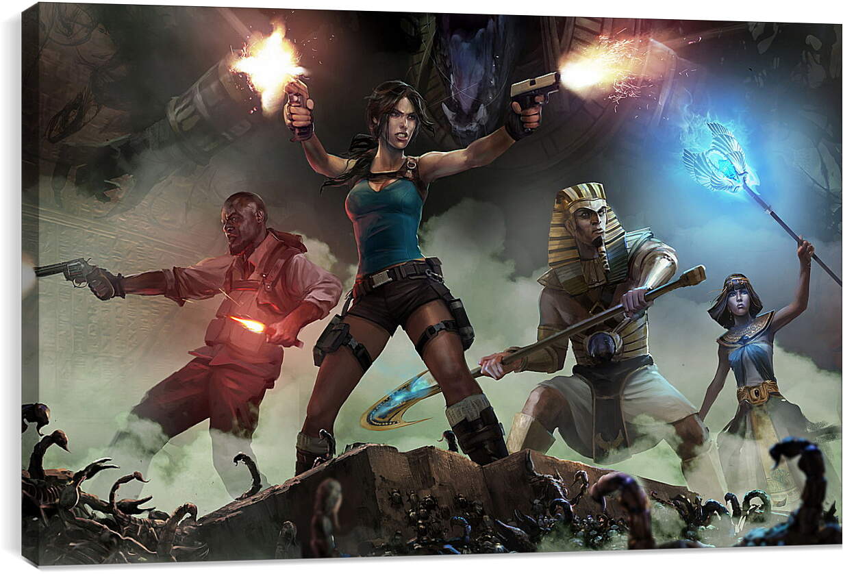 Постер и плакат - Lara Croft And The Temple Of Osiris
