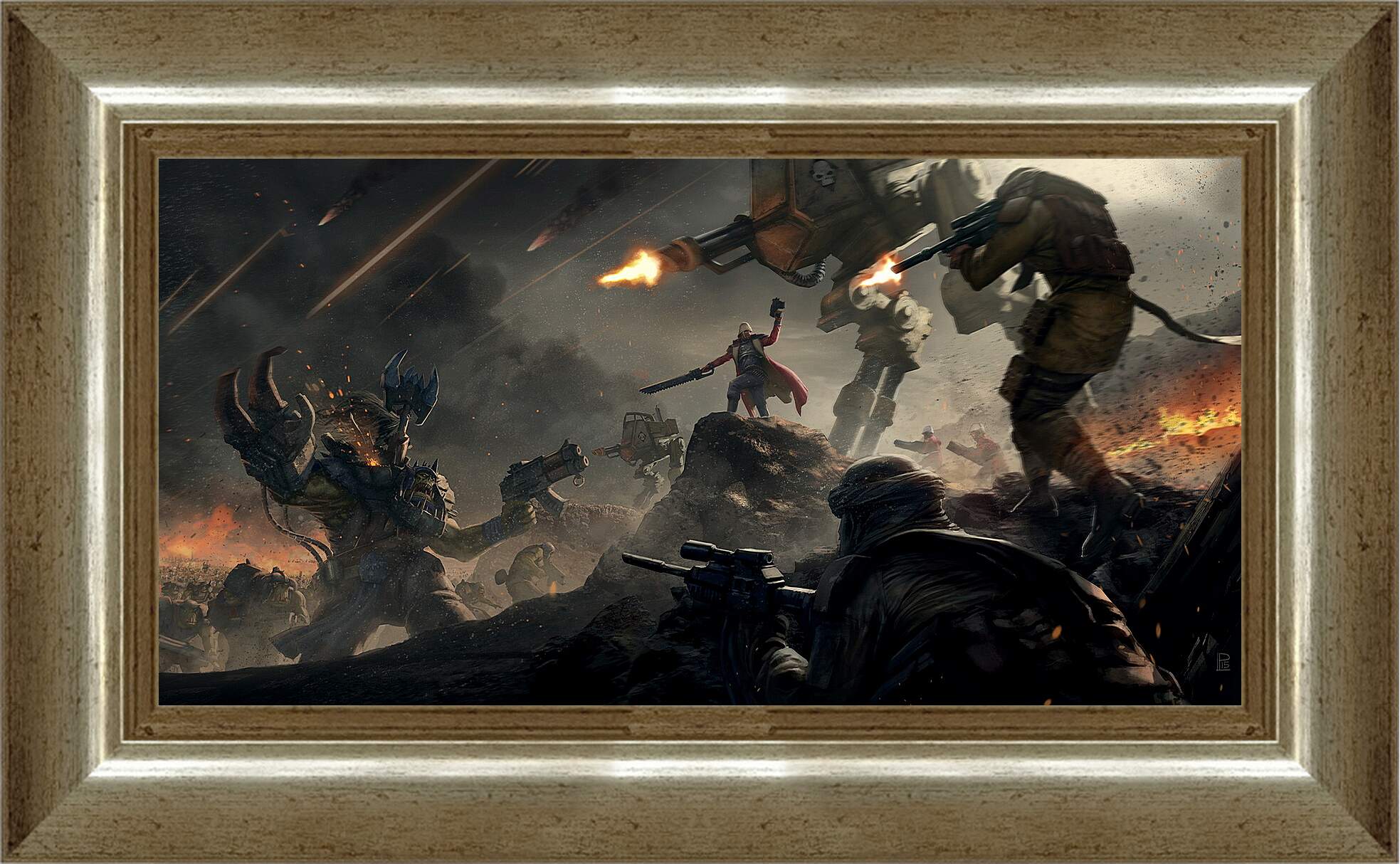 Картина в раме - Warhammer 40K
