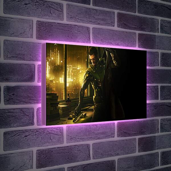 Лайтбокс световая панель - Deus Ex: Human Revolution

