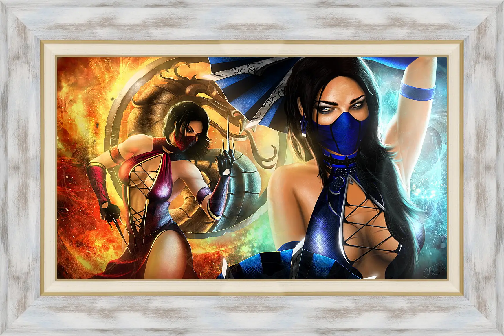 Картина в раме - Mortal  Kombat