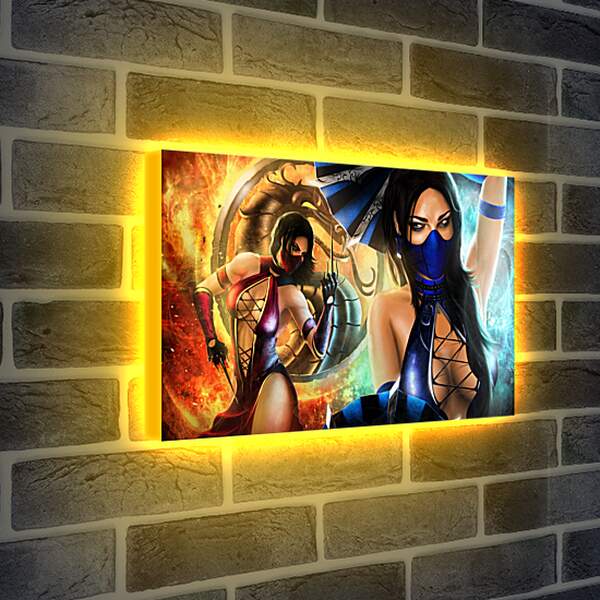 Лайтбокс световая панель - Mortal  Kombat