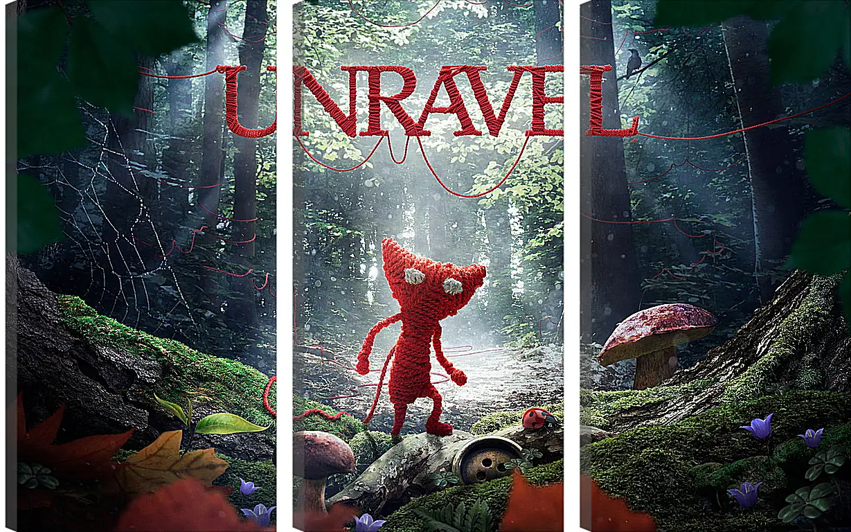 Модульная картина - Unravel
