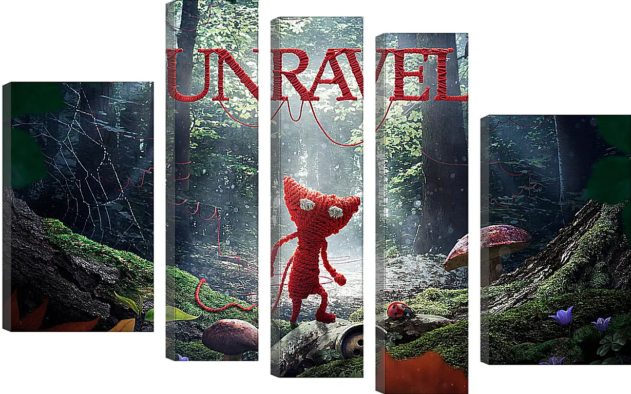 Модульная картина - Unravel
