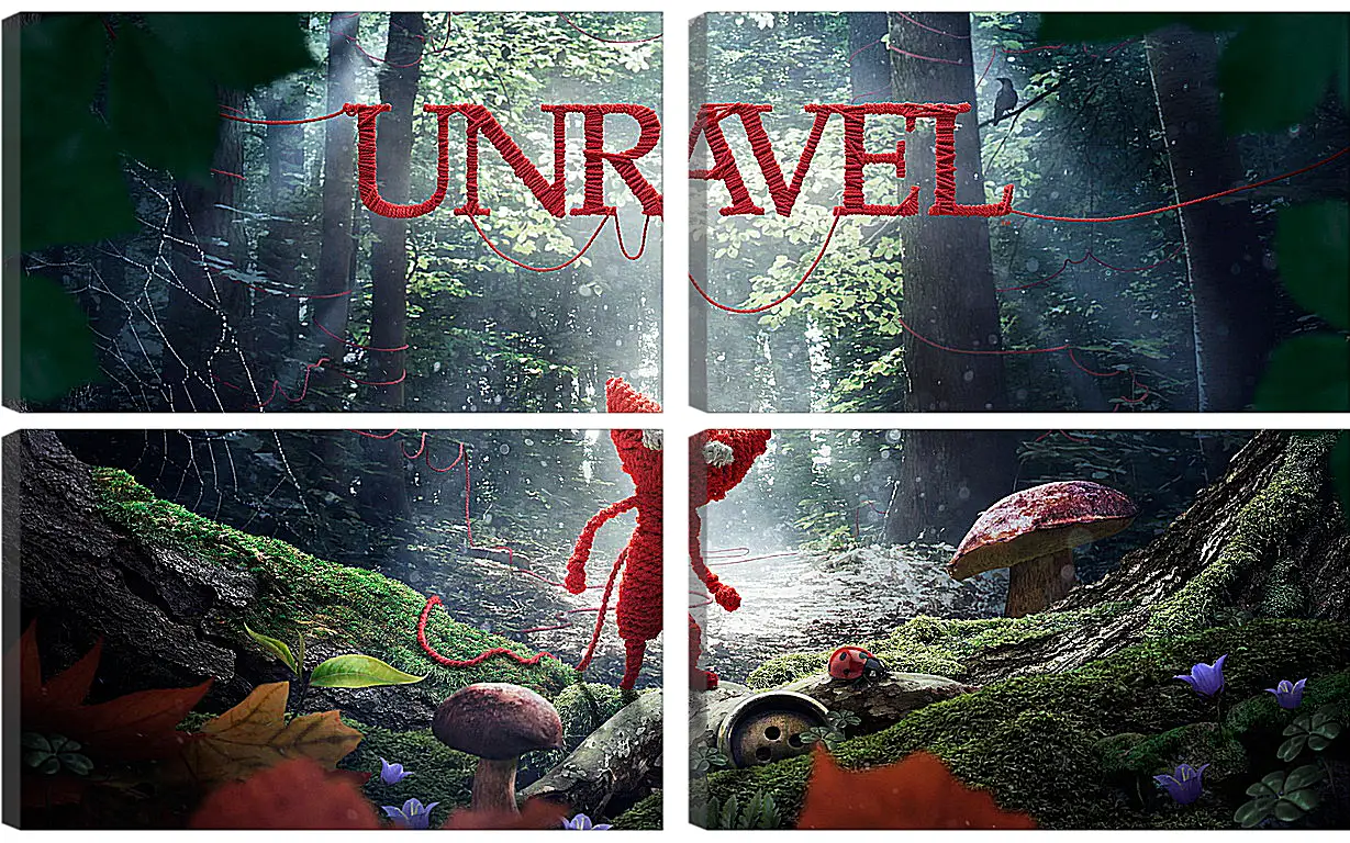 Модульная картина - Unravel
