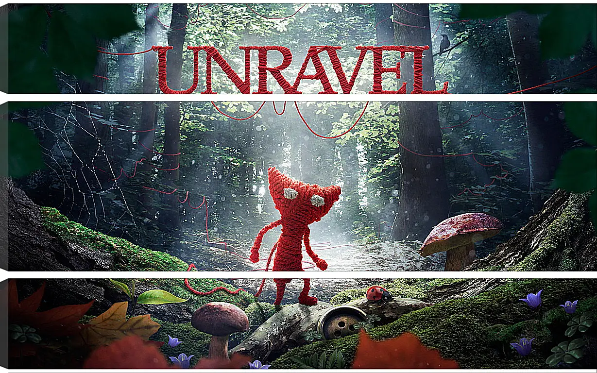 Модульная картина - Unravel
