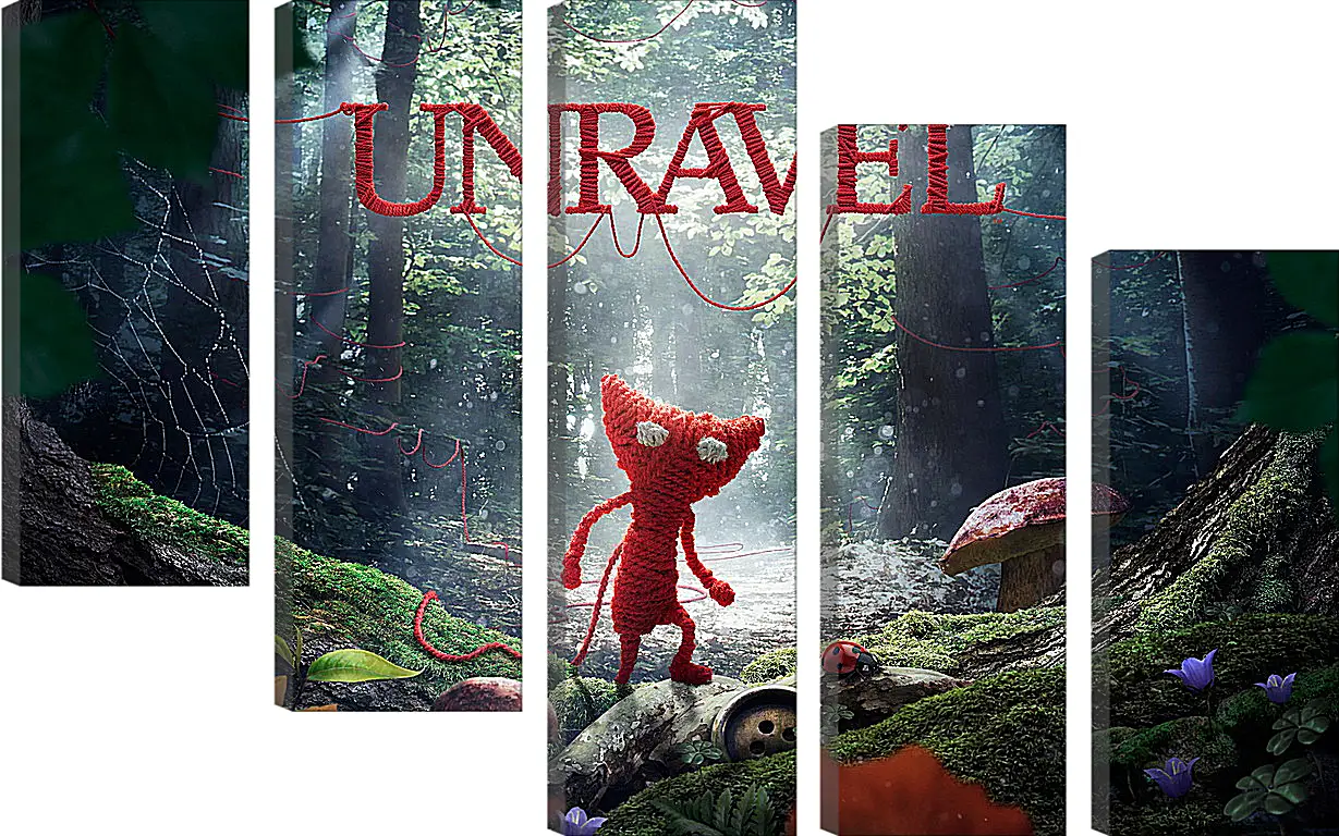 Модульная картина - Unravel
