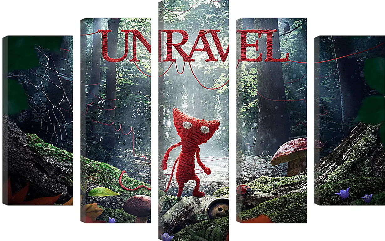 Модульная картина - Unravel
