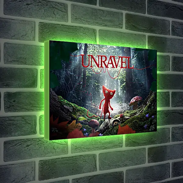 Лайтбокс световая панель - Unravel
