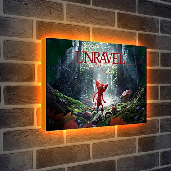 Лайтбокс световая панель - Unravel
