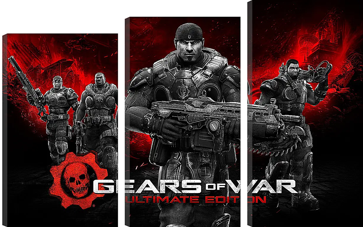 Модульная картина - Gears Of War
