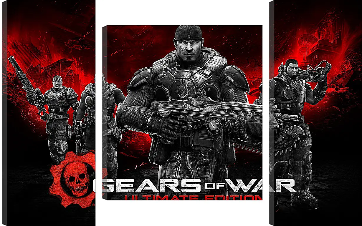 Модульная картина - Gears Of War
