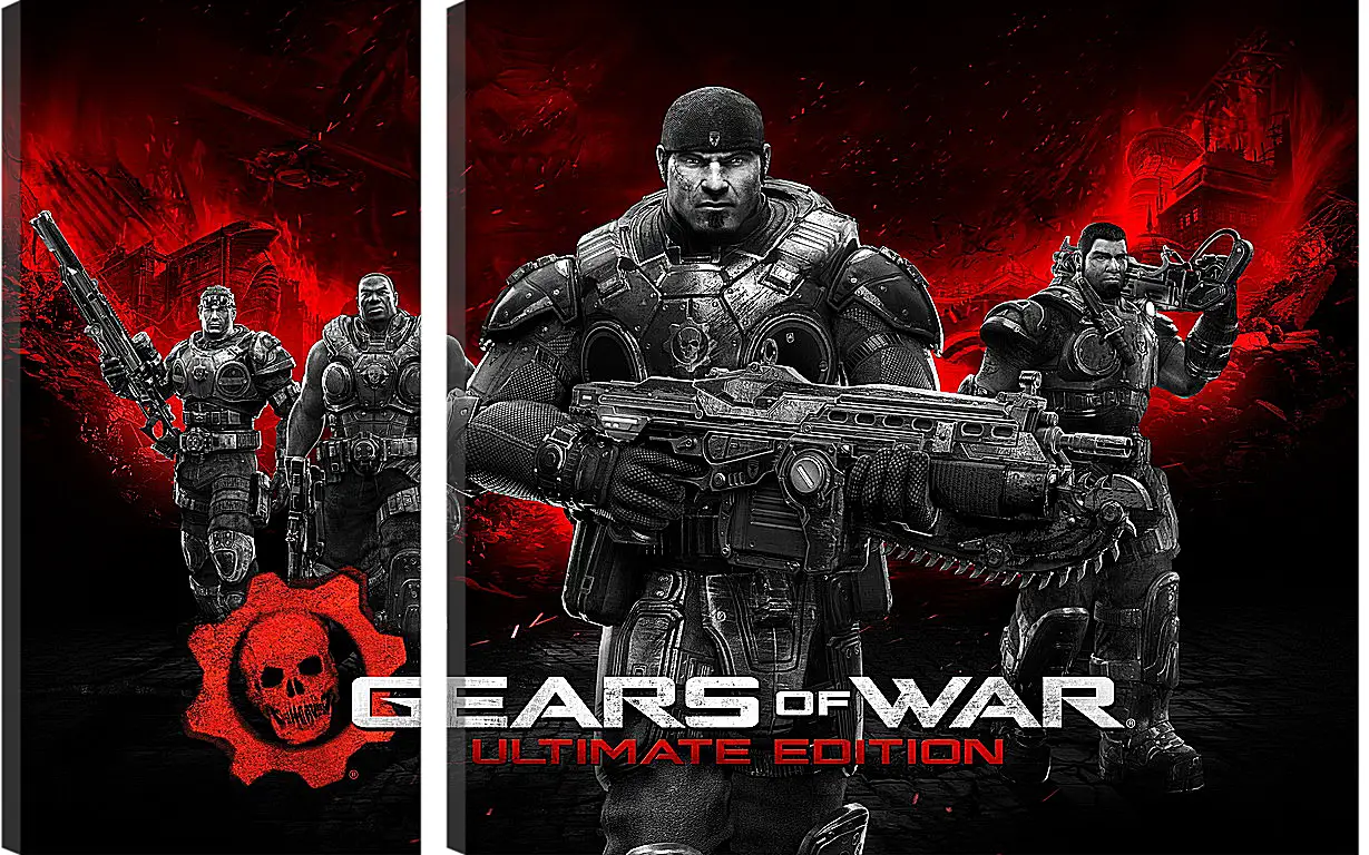 Модульная картина - Gears Of War
