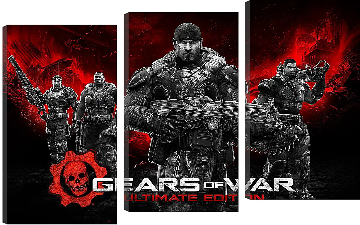 Модульная картина - Gears Of War
