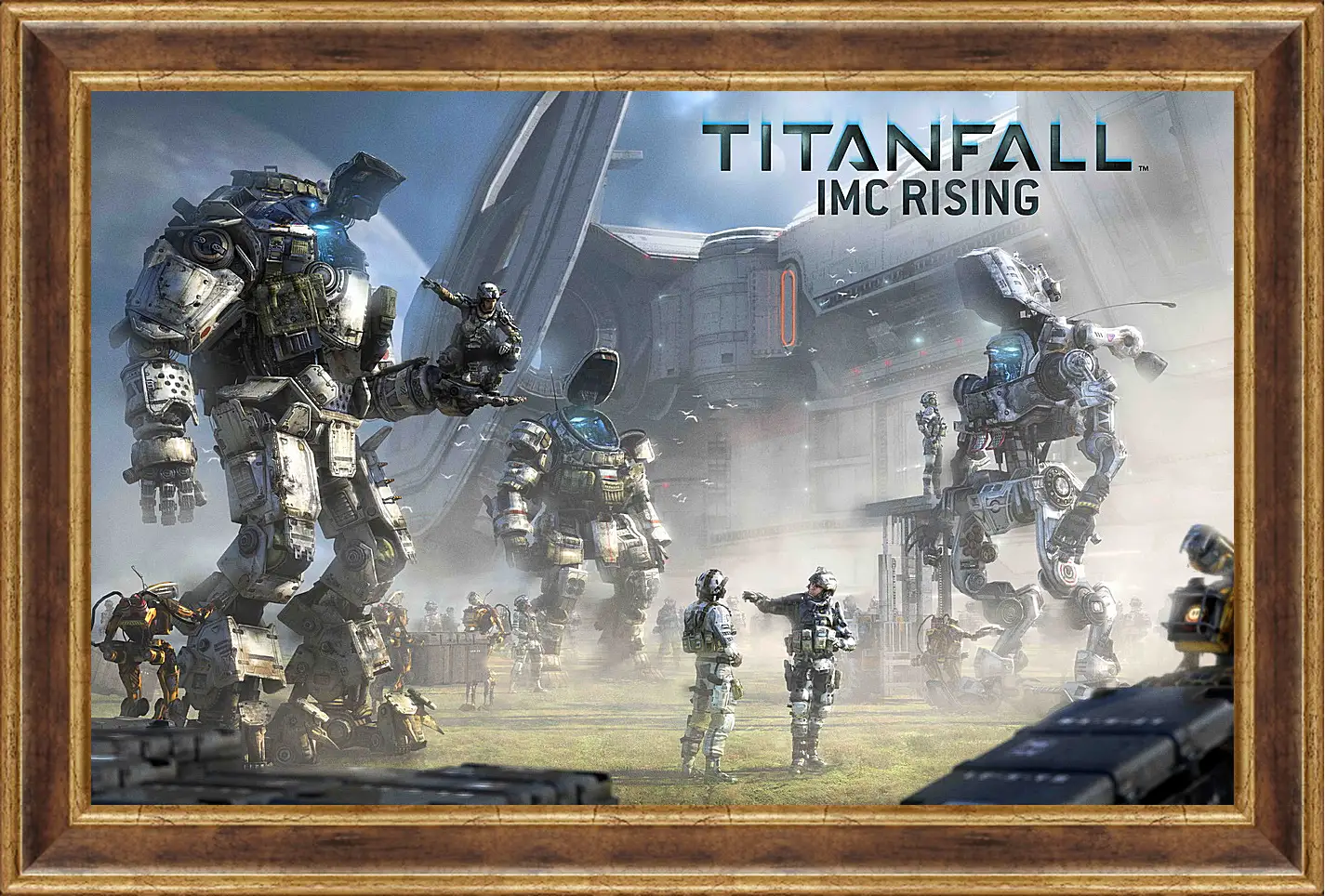 Картина в раме - Titanfall
