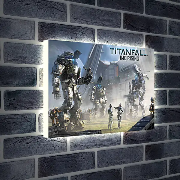 Лайтбокс световая панель - Titanfall
