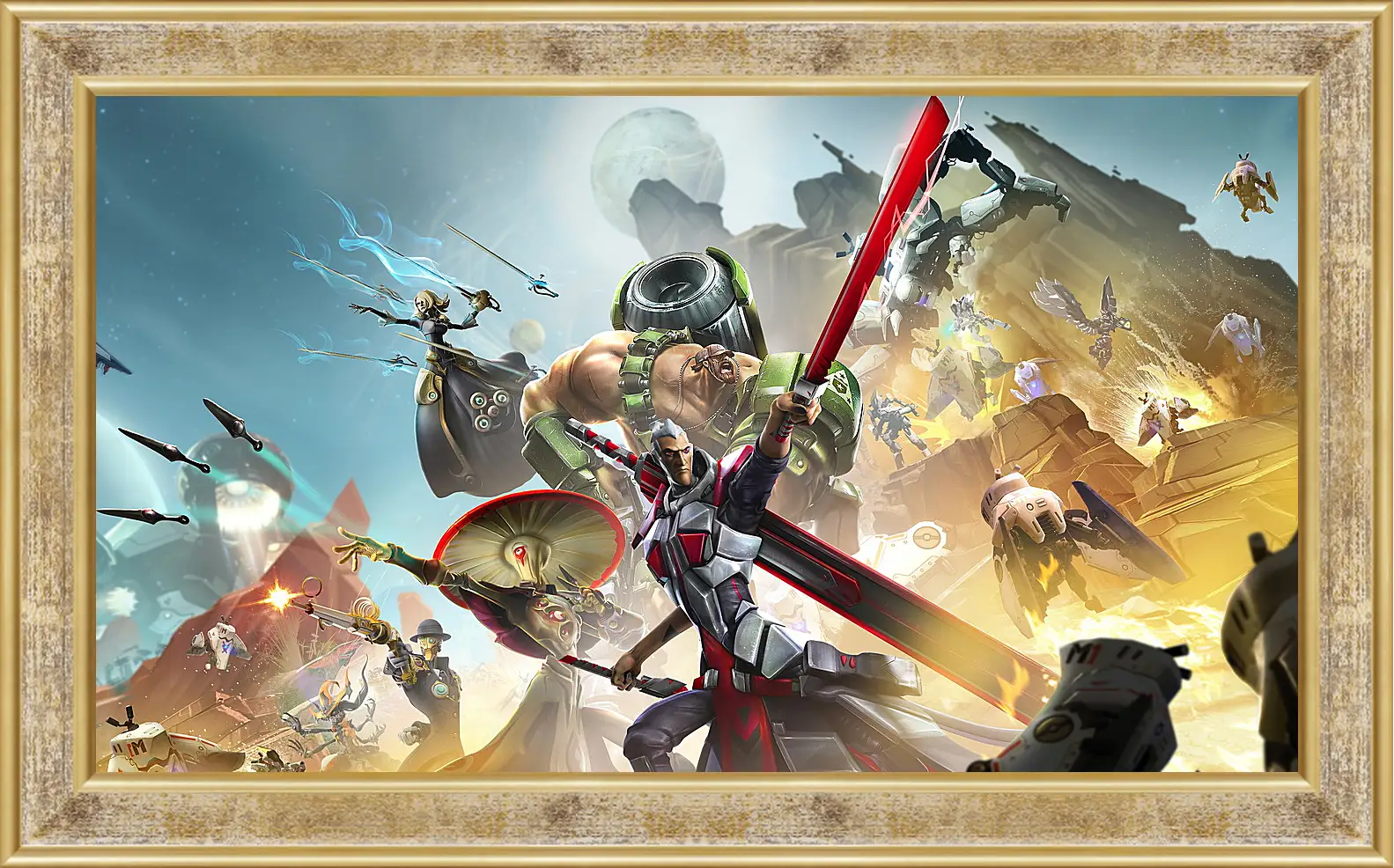 Картина в раме - Battleborn
