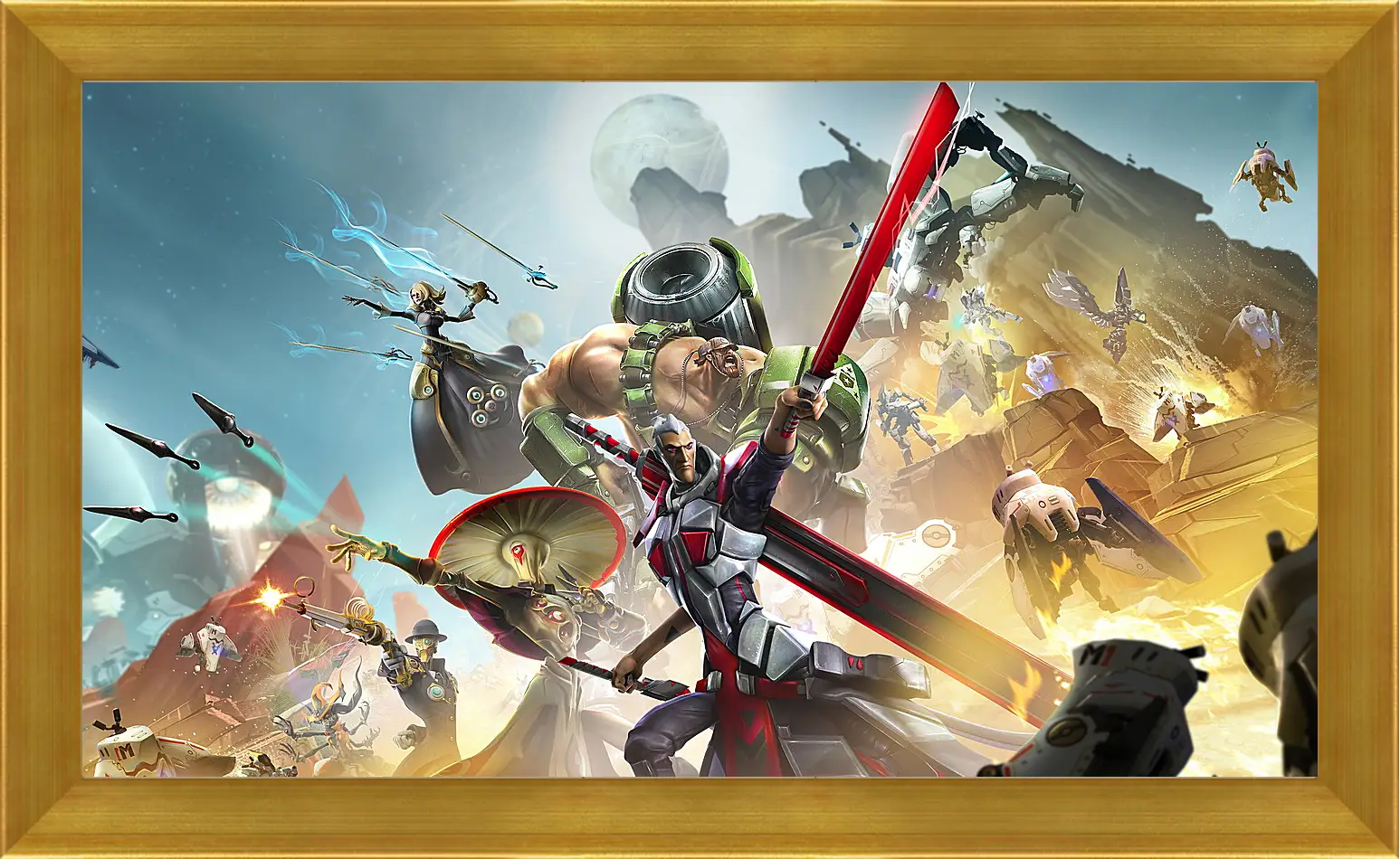 Картина в раме - Battleborn
