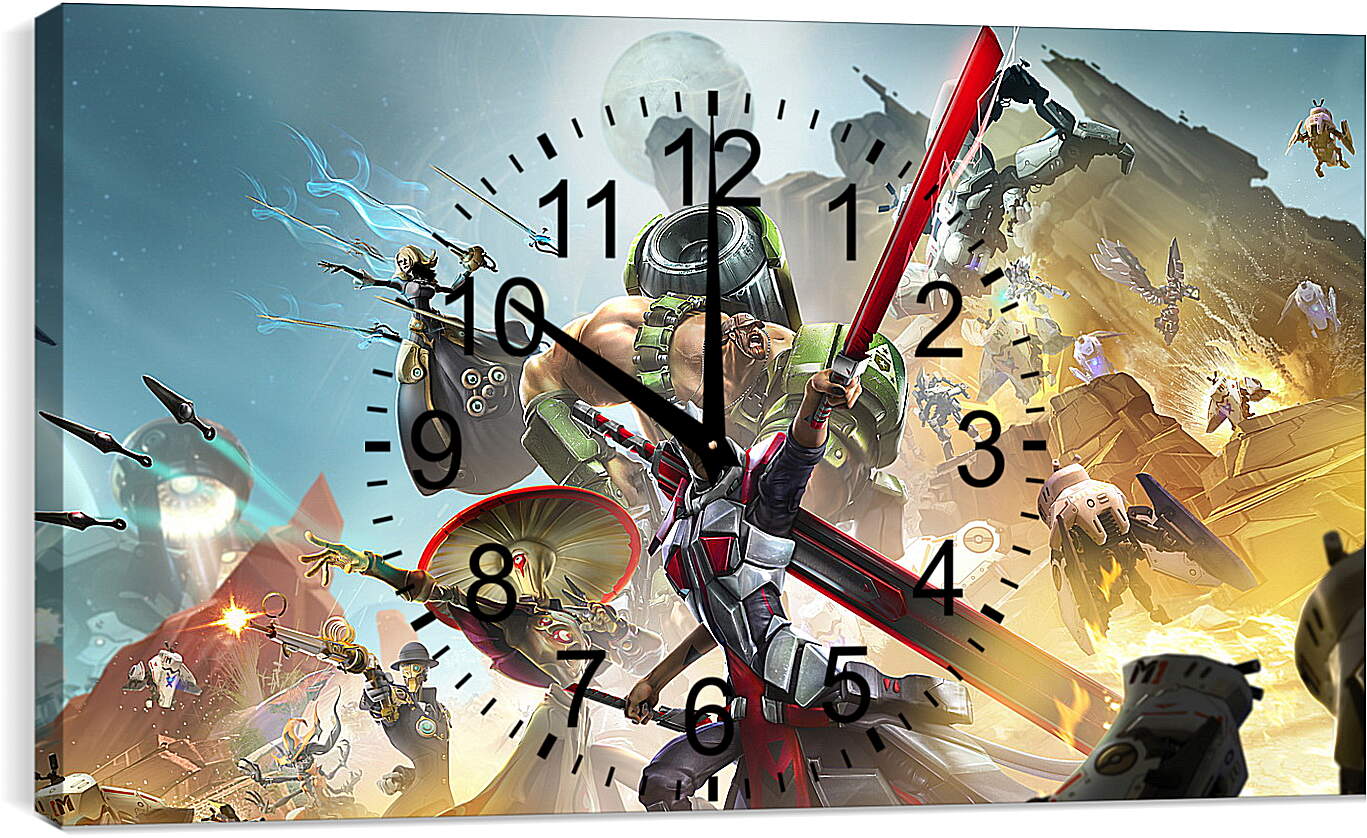 Часы картина - Battleborn
