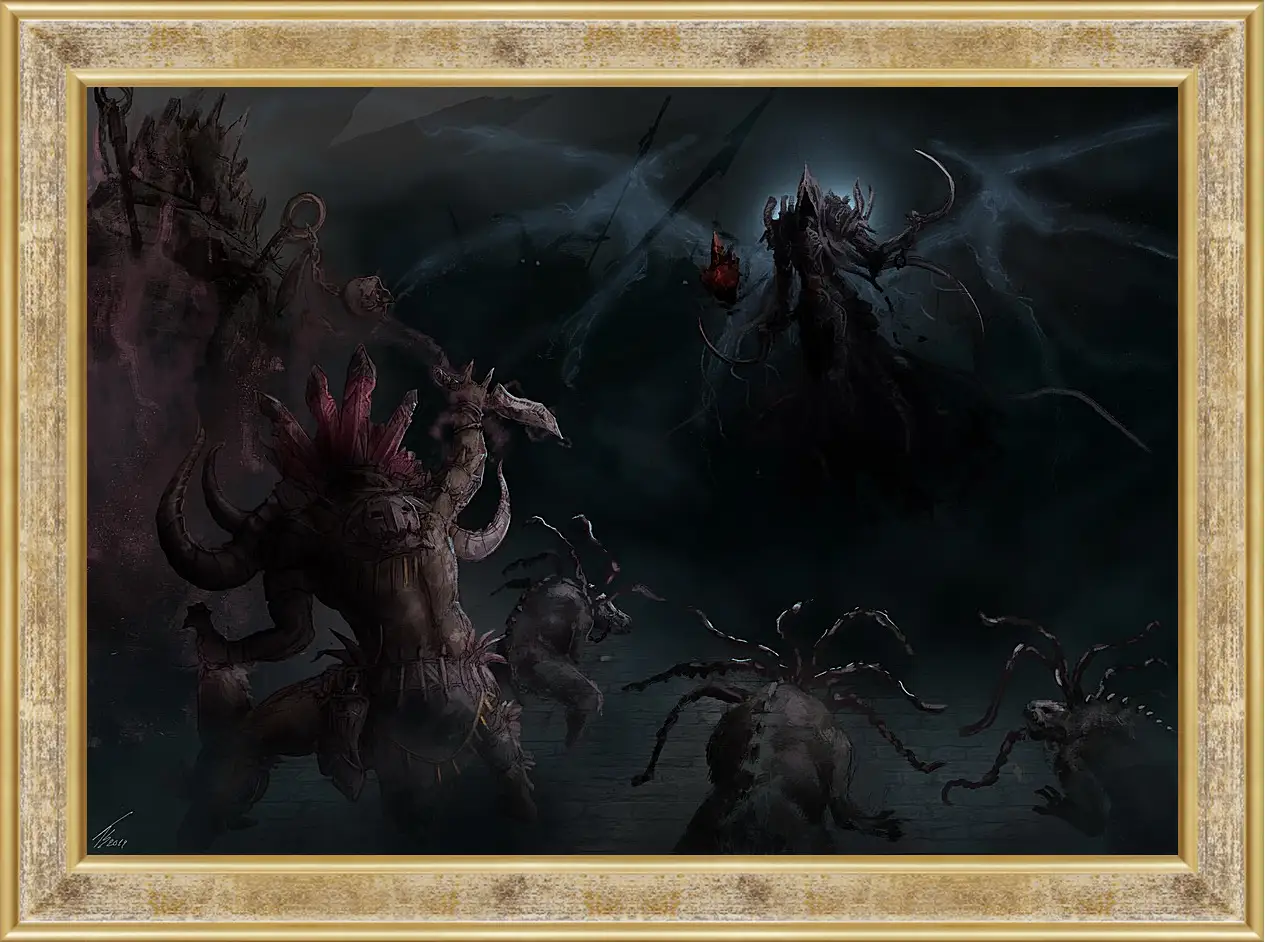 Картина в раме - Diablo III: Reaper Of Souls