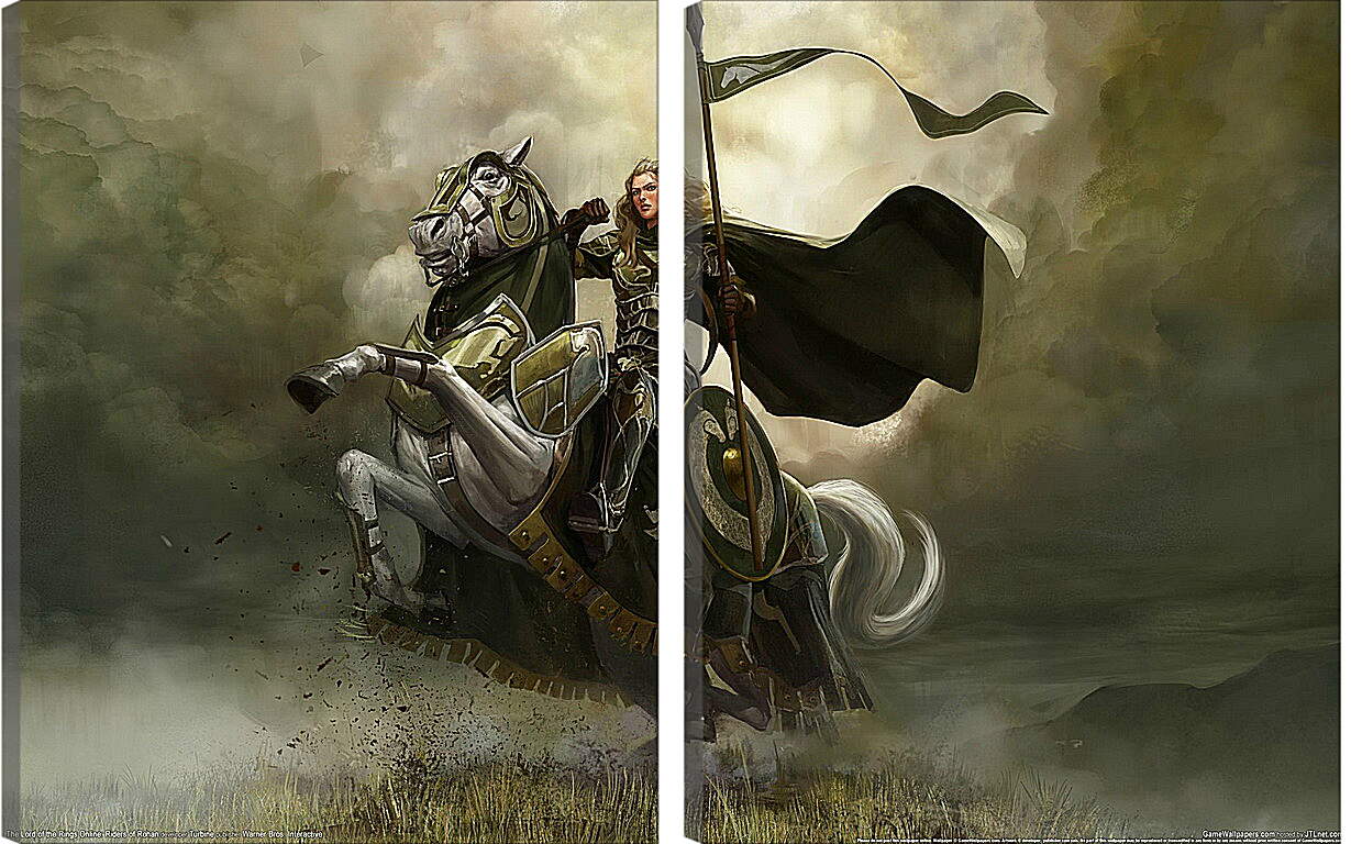 Модульная картина - Lord Of The Rings Online: Riders Of Rohan
