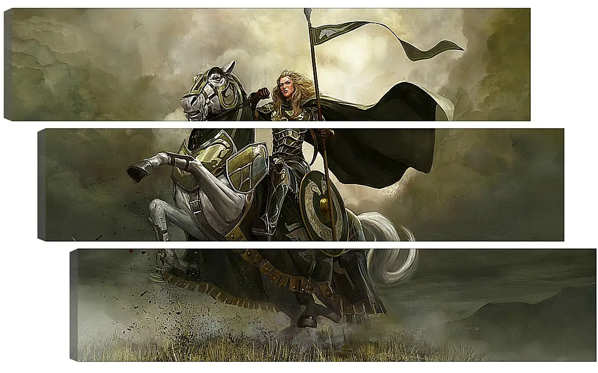 Модульная картина - Lord Of The Rings Online: Riders Of Rohan
