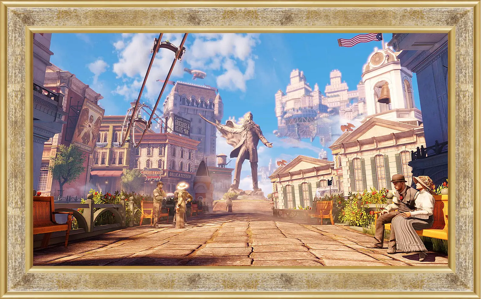 Картина в раме - Bioshock Infinite
