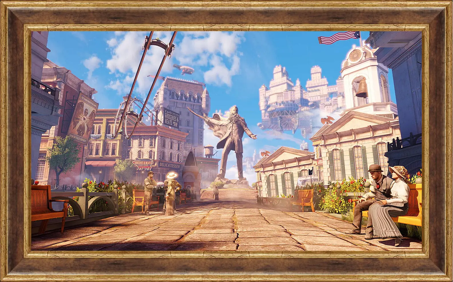 Картина в раме - Bioshock Infinite
