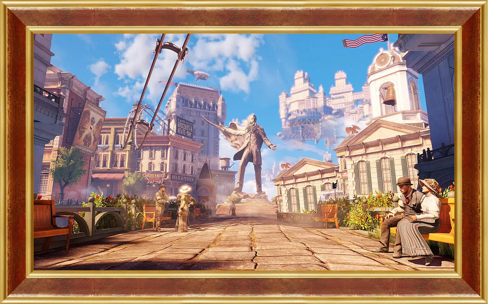 Картина в раме - Bioshock Infinite
