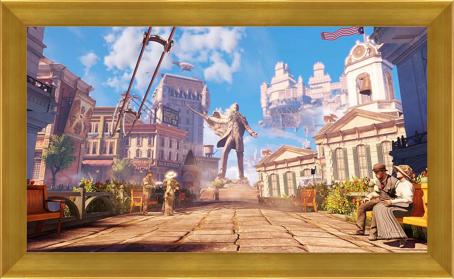 Картина в раме - Bioshock Infinite
