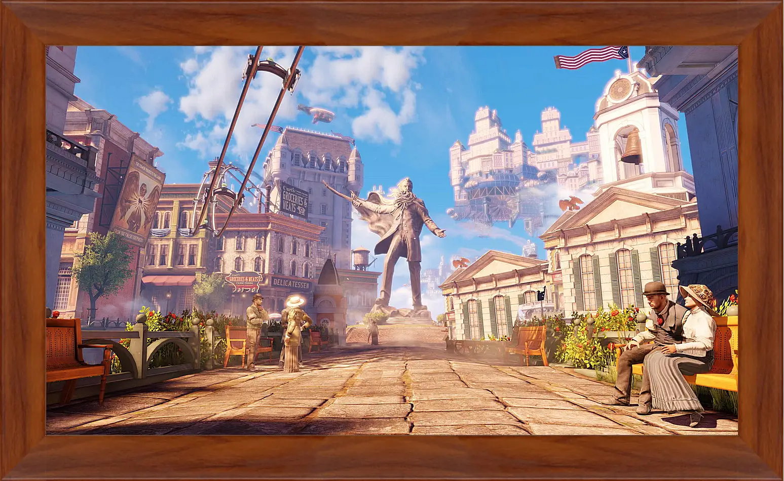 Картина в раме - Bioshock Infinite
