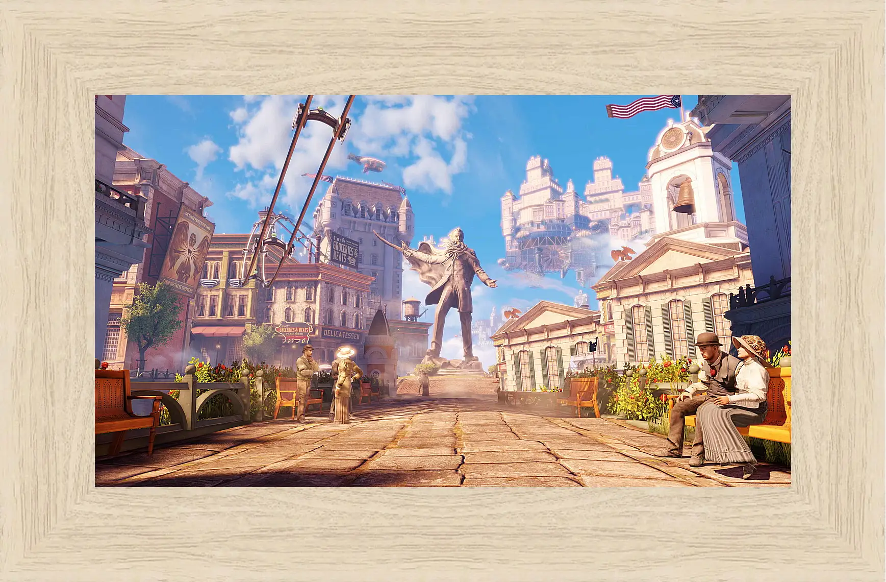 Картина в раме - Bioshock Infinite
