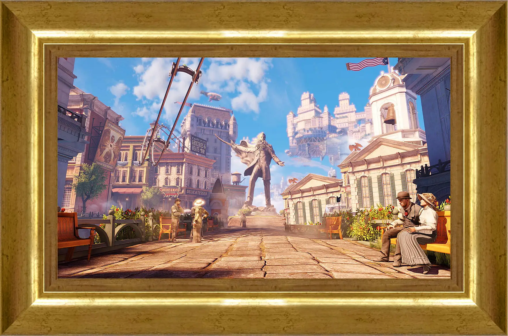 Картина в раме - Bioshock Infinite
