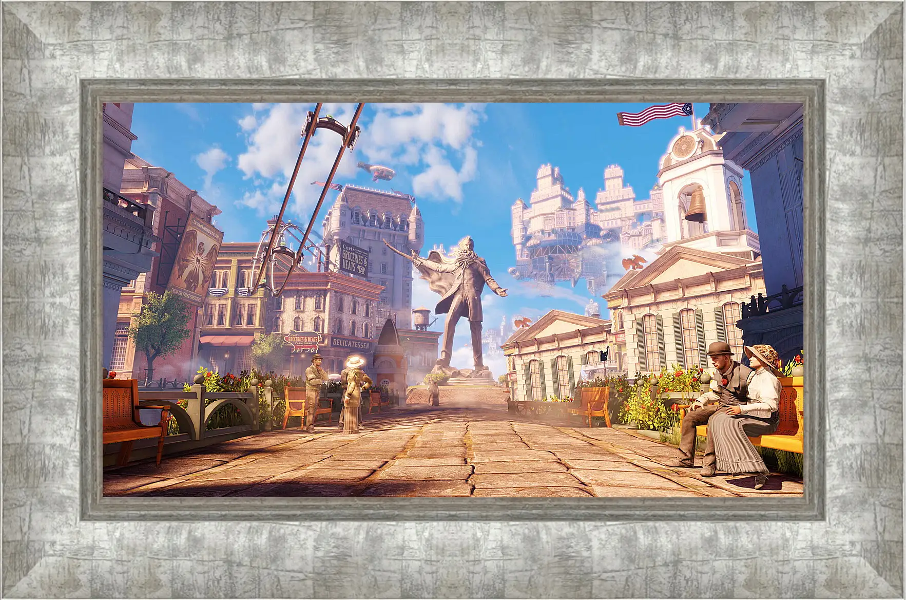 Картина в раме - Bioshock Infinite
