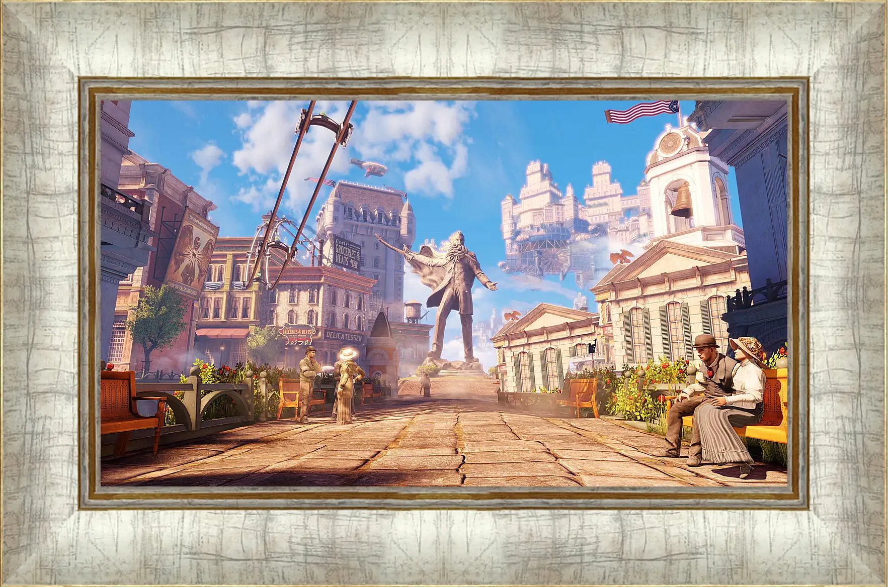 Картина в раме - Bioshock Infinite
