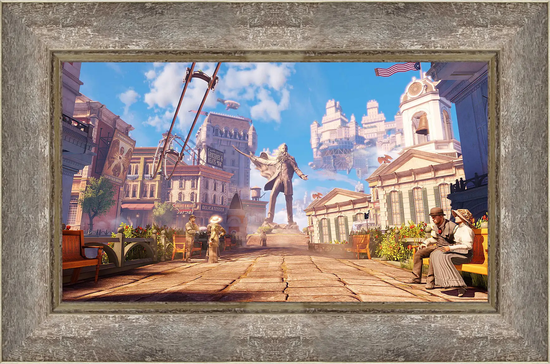 Картина в раме - Bioshock Infinite
