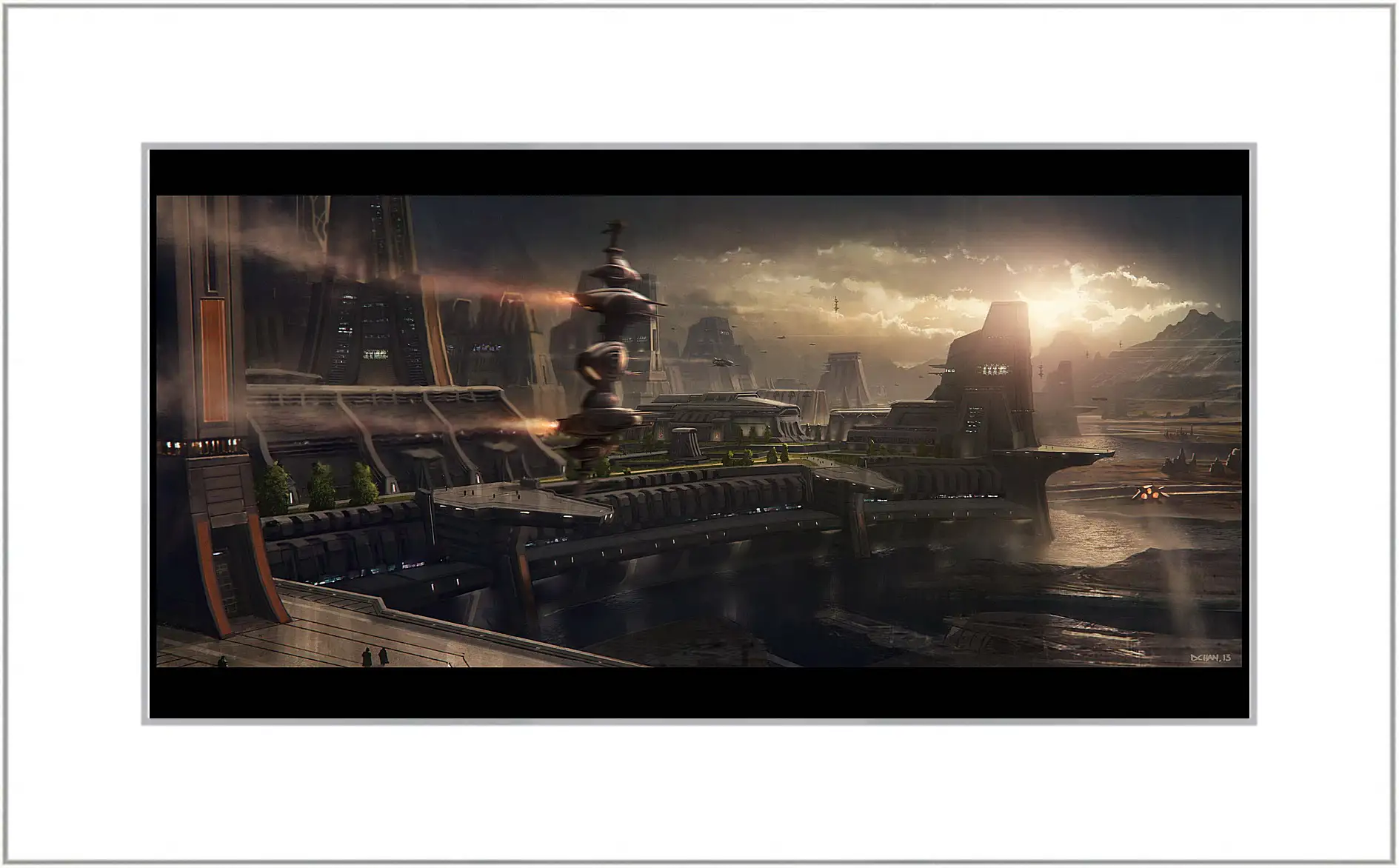 Картина в раме - Star Citizen

