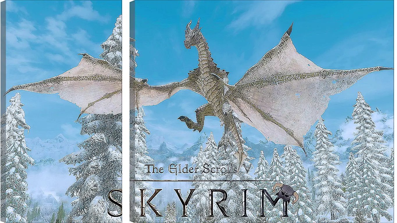 Модульная картина - The Elder Scrolls V: Skyrim
