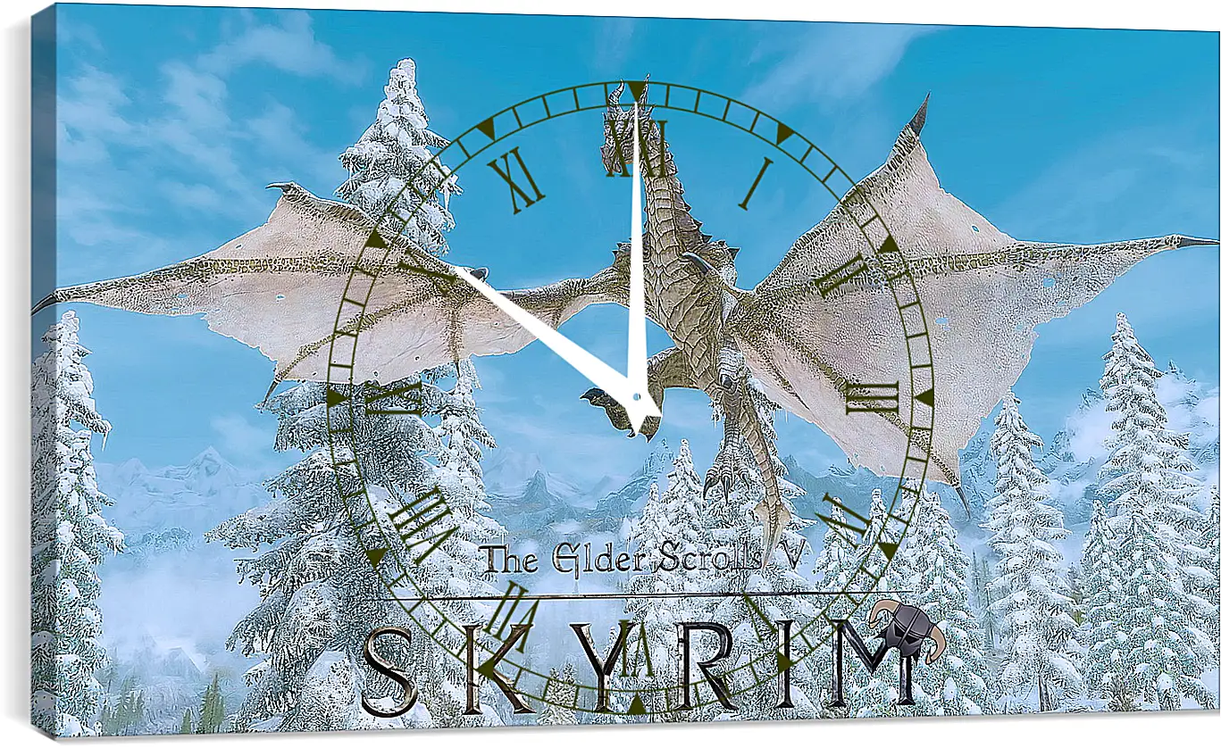 Часы картина - The Elder Scrolls V: Skyrim
