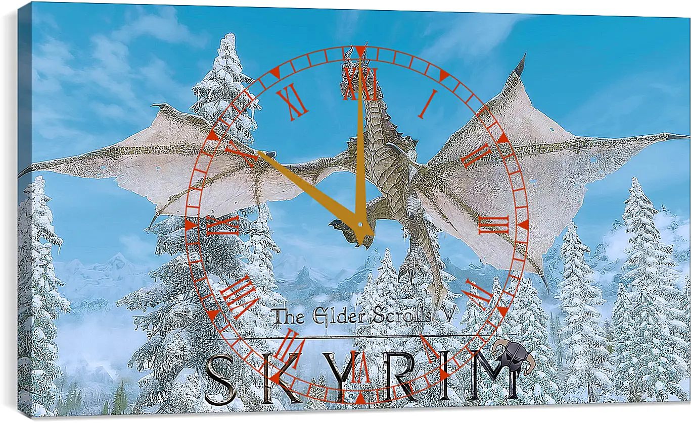 Часы картина - The Elder Scrolls V: Skyrim
