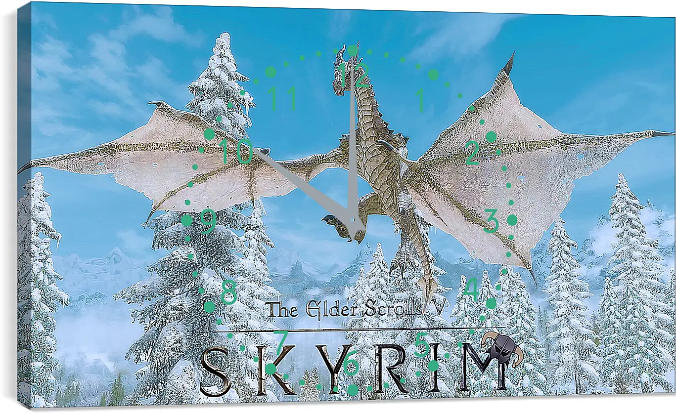 Часы картина - The Elder Scrolls V: Skyrim
