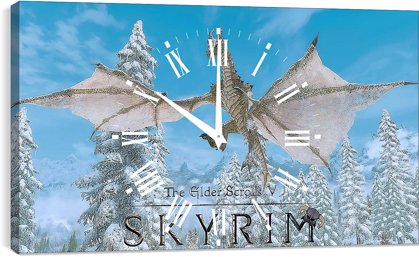 Часы картина - The Elder Scrolls V: Skyrim
