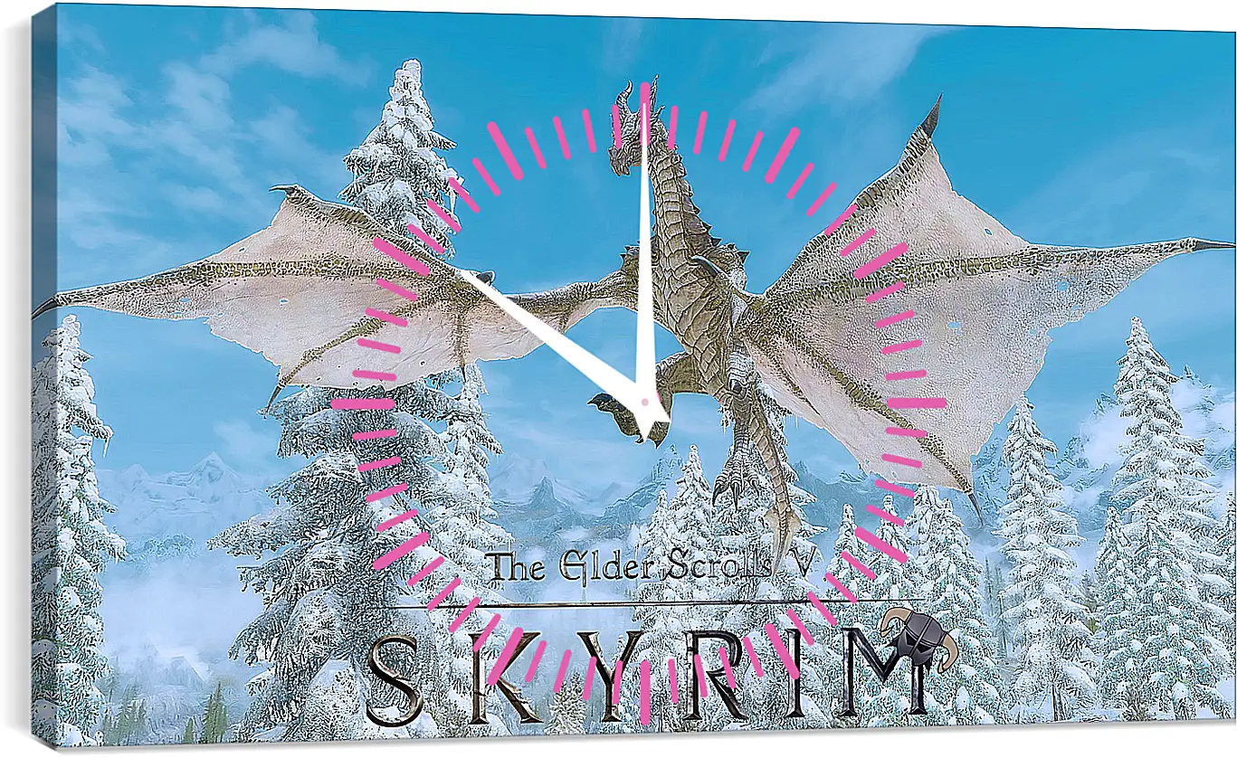 Часы картина - The Elder Scrolls V: Skyrim
