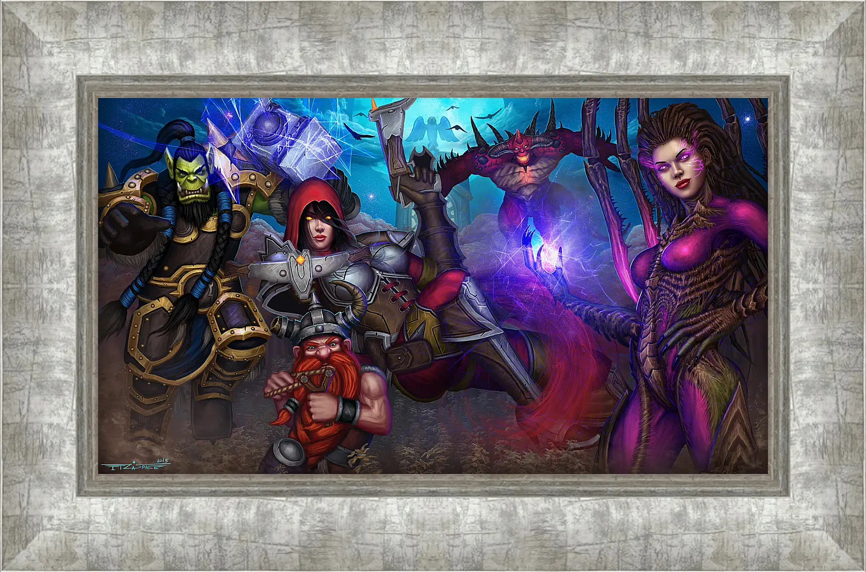 Картина в раме - Heroes Of The Storm
