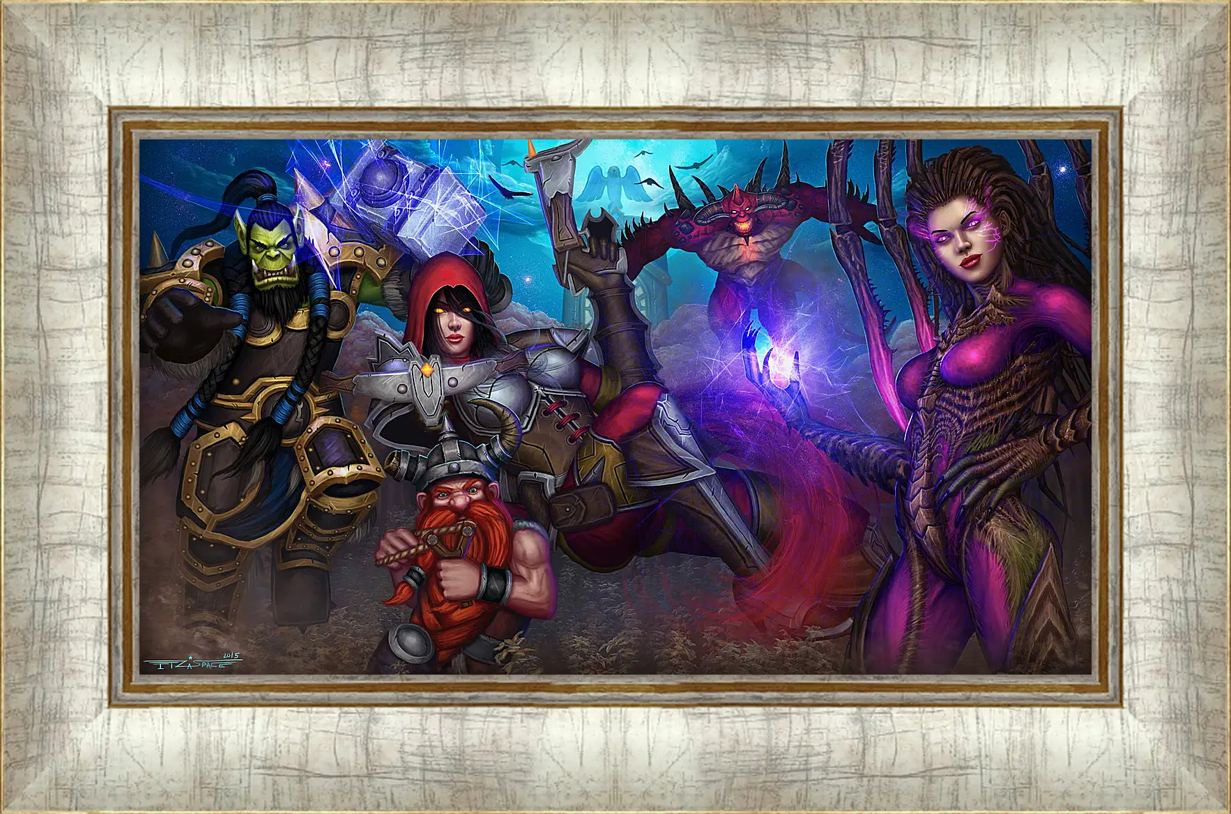 Картина в раме - Heroes Of The Storm
