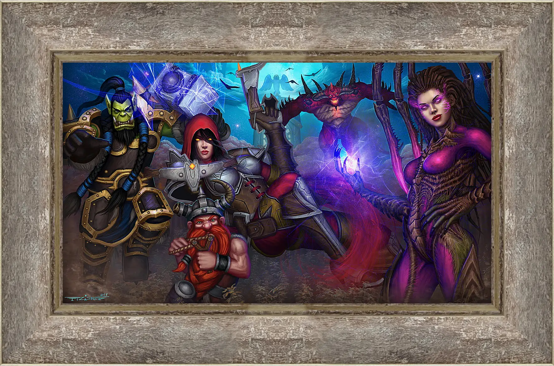 Картина в раме - Heroes Of The Storm
